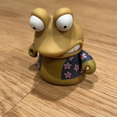 Kidrobot Futurama 系列 1 Slurms McKenzie 3 英寸迷你乙烯基人偶 2009 年 CHASE — 第 1/4 张图片