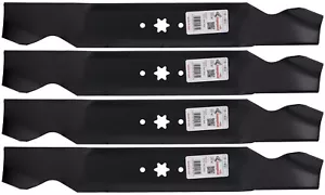 4 cuchillas de cortacésped giratorias 1031 para cubierta Cub Cadet® 742-04126 742-0616A-0637 MTD® 42" - Imagen 1 de 7