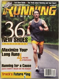 2003 Running Times Magazine September           Boston Marathon, Kenenisa Bekele - Picture 1 of 24