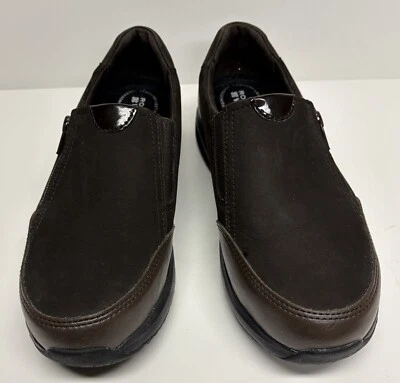 Zapatos de trabajo Rockport Works Trustride para mujer sin cordones marrón 9 m nuevos ropa de trabajo Foto 1 de 4