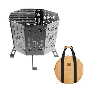 Nauturehike Portable Fire Pit Foldable Easy Set Up for Feastival Graden Use - Picture 1 of 8