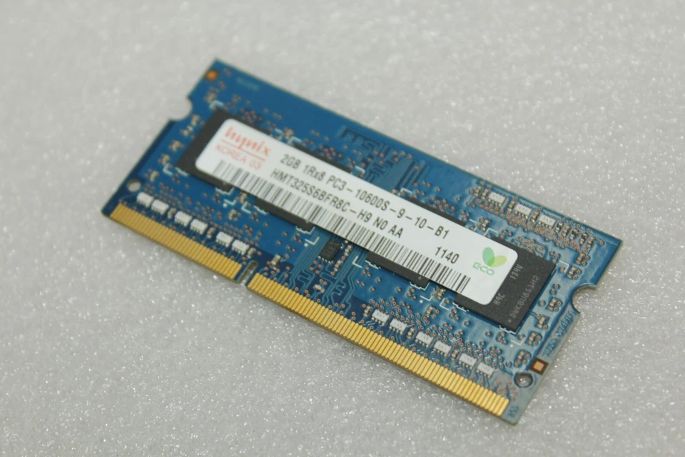 Hynix 2GB 1Rx8 PC3-10600S DDR3 Laptop Memory Ram HMT325S6BfR8C-H9 - Image 1 of 1