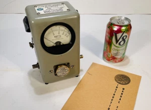 Vintage Bird Thruline Model 43 HAM Tube Radio RF Wattmeter w/ Element & Manual - Photo 1/14