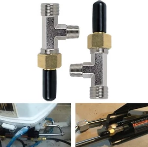 2pcs Bleeder Tee Kit Replaces for Seastar 3004.6439 HF4202 Fit for All Baystar - Picture 1 of 12