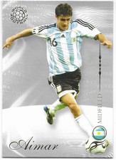 ZARAGOZA & ARGENTINA - Pablo Aimar #63 FUTERA 07 Football card