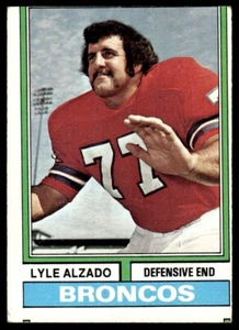 1974 Topps Lyle Alzado Denver Broncos #321 - Imagen 1 de 2