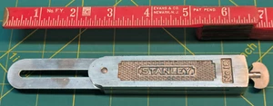 Vintage Stanley #18 Iron Bevel Square, Small 6" Size Old Carpenter Layout Tool - Picture 1 of 14
