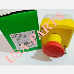 SCHNEIDER ELECTRIC XALK178 Red Twist Release Start Stop Push Button Station - Picture 1 of 2