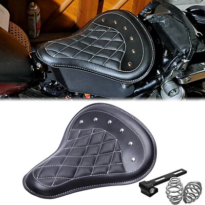 Asiento individual Bobber motocicleta 3"" para Honda Shadow Spirit VT1100C VT750C2 VT600C Foto 1 de 4