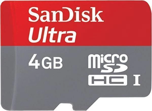 SanDisk Ultra 4GB Class 6 Micro SDHC Memory Card up to 30MB/s (SDSDQY-004G-U46A) - Image 1 of 1