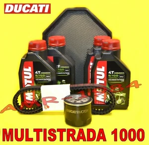 DUCATI MULTISTRADA 1000 DS KIT TAGLIANDO + MOTUL 5100 15W50 + CINGHIE + FILTRI  - Imagen 1 de 1