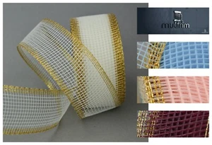 Luxus Netz Drahtgeflecht Band Borte Dekorieren Hochzeit Blumen Verpackung Geschenk Zum Selbermachen - Bild 1 von 28