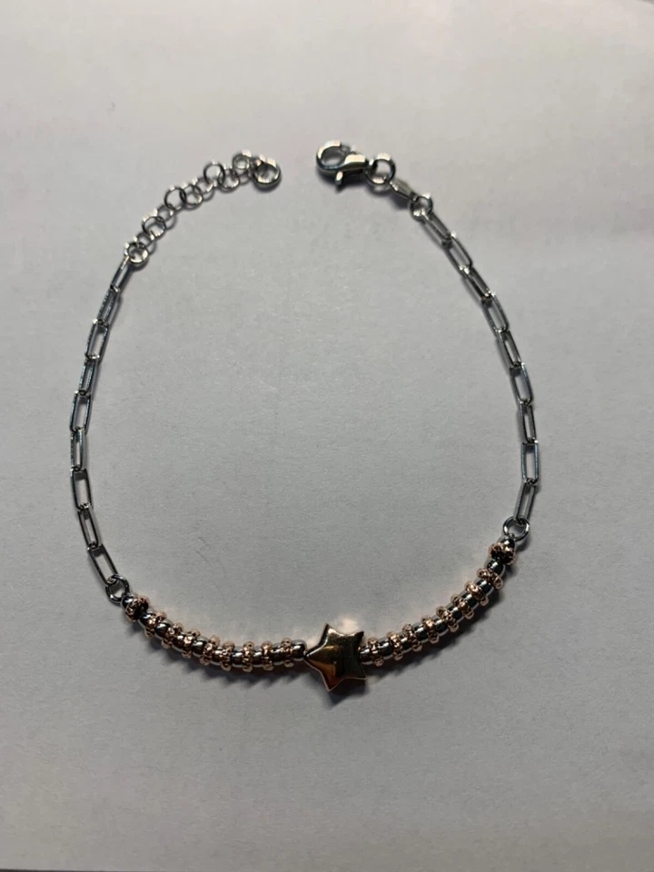 BRACCIALE PEPITE STILE DODO  IN ARGENTO MASSICCIO 925%, NUOVO DA NON PERDERE - Immagine 1 di 1