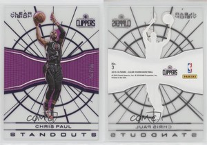 2015-16 Panini Clear Vision Standouts Purple /25 Chris Paul #3