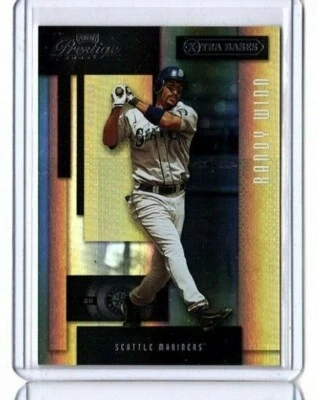 2004 Playoff Prestige Xtra Bases Black 42/75 Randy Winn #179 - Image 1 of 2