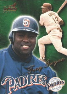TONY GWYNN RARE 1999 PACIFIC AURORA SAMPLE PROMO CARD AF2705
