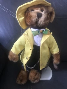 Brass Button Bears Collectible Mookie 1930s Jazz Era Zuit-Suit w/ stand and tag - Bild 1 von 5