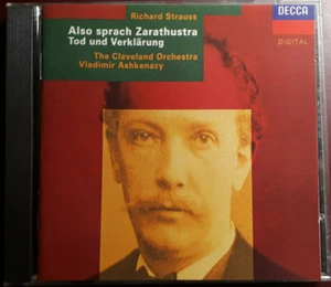 R.STRAUSS, ASHKENAZY,CLEVELAND-ZARATHUSTRA/TOD *CD NEW *NOT SEALED *NO SIGILLATO - Imagen 1 de 2