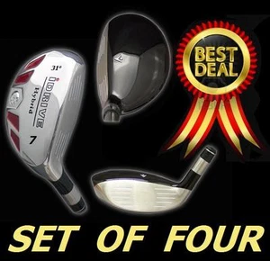 REGULAR FLEX RESCUE iDRIVE Hybrids #7 #8 #9 #PW Graphite IronWood w MIDSIZE GRIP - Picture 1 of 4