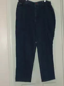Vintage LEE Size 24W Medium RELAXED FIT JEAN Pepper Stone Wash SIDE ELASTIC NWT - Picture 1 of 5