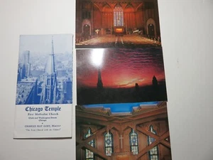 Chicago Temple Postkarten & Broschüre - Bild 1 von 12