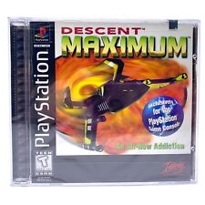 Descent Maximum (Sony PlayStation 1, 1997) Brand New Factory Sealed