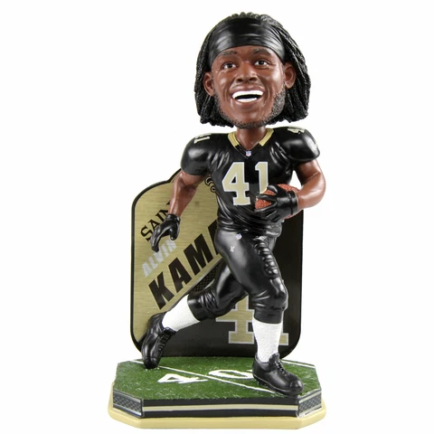 Alvin Kamara New Orleans Saints Name and Number Bobblehead NFL Cover