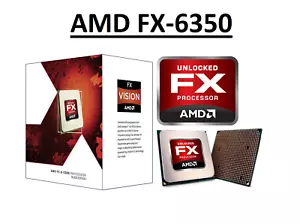 AMD FX 6350 Black Edition "Vishera" 6 Core, AM3+, Clock 3.9 - 4.2 GHz CPU - Picture 1 of 3