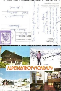 720634 Mehrbild AK Obertauern Alpengasthof Moaralm Wintersport Gaststube - Picture 1 of 1
