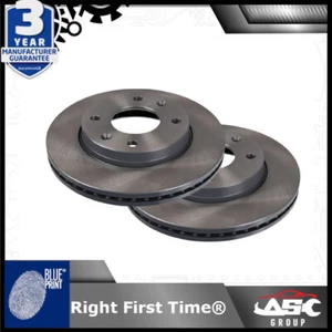 Brake Disc Set - Front - 257mm - fits Hyundai Elantra lll, Matrix - 2000-2006 - Bild 1 von 1