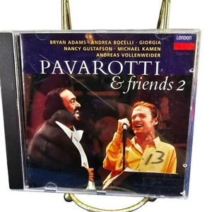 Pavarotti & Friends 2 Bryan Adams Bocelli Andreas Vollenweider Gustafson 1994 CD - Bild 1 von 5