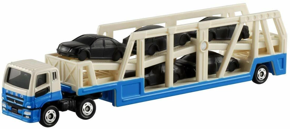 Tomica Japan TAKARA TOMY No.131 Mitsubishi FUSOU Super Grade Carrier Truck Car - Immagine 1 di 1