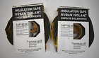 Lot of 2 Armacell ArmaFlex Insulation Tape Rolls 1/8" Thick x 2" W x 30'