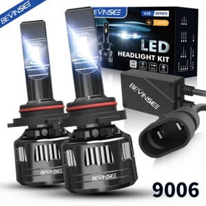 BEVINSEE 9006 HB4 LED Fog Light Bulbs 120W 6000K For Kia Sportage QL 2016-2017 - Picture 1 of 9