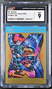 Mr. Sinister #8 CGC 9 (1992, Skybox) Marvel X-Cutioner's Song Trading Card, Mint - Picture 1 of 2