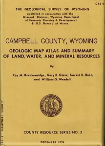 Geologic Map: Campbell County, Wyoming - Picture 1 of 10