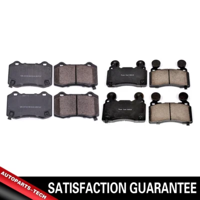 Juego de 2 pastillas de freno de disco delanteras traseras Power Stop para Chevrolet Camaro 2010 2011 2017 Foto 1 de 4