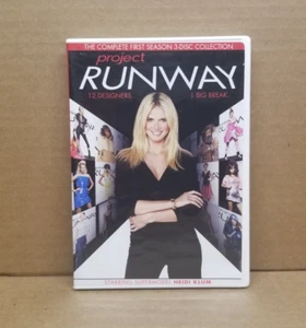 Project Runway: The Complete First Season 1 (DVD, 2005, 3-Disc Set) Heidi Klum - Picture 1 of 4