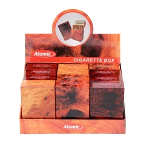 Zigarettenbox Zigaretten Etui Box Dose Wurzelholz Serie sehr edel Neu - Bild 1 von 4