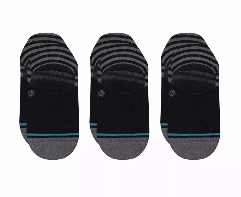 Stance Womens Sensible II Series No Show Socks - 3-pack Black Size Small DQRS
