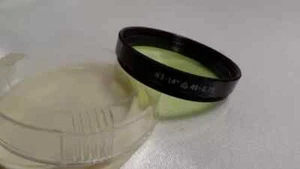 a Yellow-Green 1.4x LZOS 49x0.75 Vintage Light Filter 49mm 1,4x for LENS 1250 - Picture 1 of 2