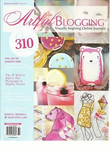 ARTFUL BLOGGING, VISUALLY INSPIRING ONLINE JOURNALS,  MAY / JUNE / JULY, 2013 - Picture 1 of 1