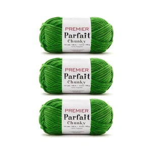 Konvolut 3 - Premier Yarns Parfait Chunky Yarn - Sour Apple 1150-86 - Bild 1 von 2
