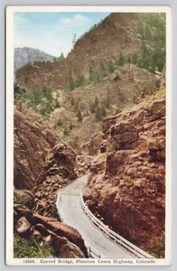 Curved Bridge Phantom Canon Highway Florence CO Colorado Postcard - Picture 1 of 2