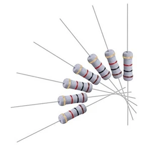 Uxcell 50Pcs 1K Ohm Resistor, 1W 5% Tolerance Metal Oxide Film Resisto - Picture 1 of 5