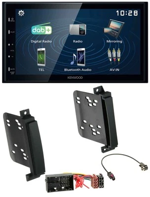 Kenwood 2DIN Bluetooth MP3 USB DAB Autoradio für Jeep Grand Cherokee Dodge Duran - Bild 1 von 4