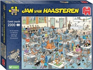 NEU Jumbo 2000 Teile Puzzle Jan van Haasteren Die Katze Festzug - Bild 1 von 2