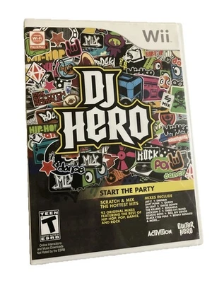 DJ Hero Nintendo Wii T-Teen Music Game - Image 1 of 2