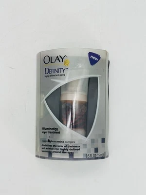 Iluminador de ojos Olay Definity tratamiento diario glucosamina 0,5 oz 15 ml nuevo en caja Foto 1 de 3