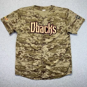 Arizona Diamondbacks SGA esclusiva maglia mimetica uomo XL mimetica Budweiser - Foto 1 di 11